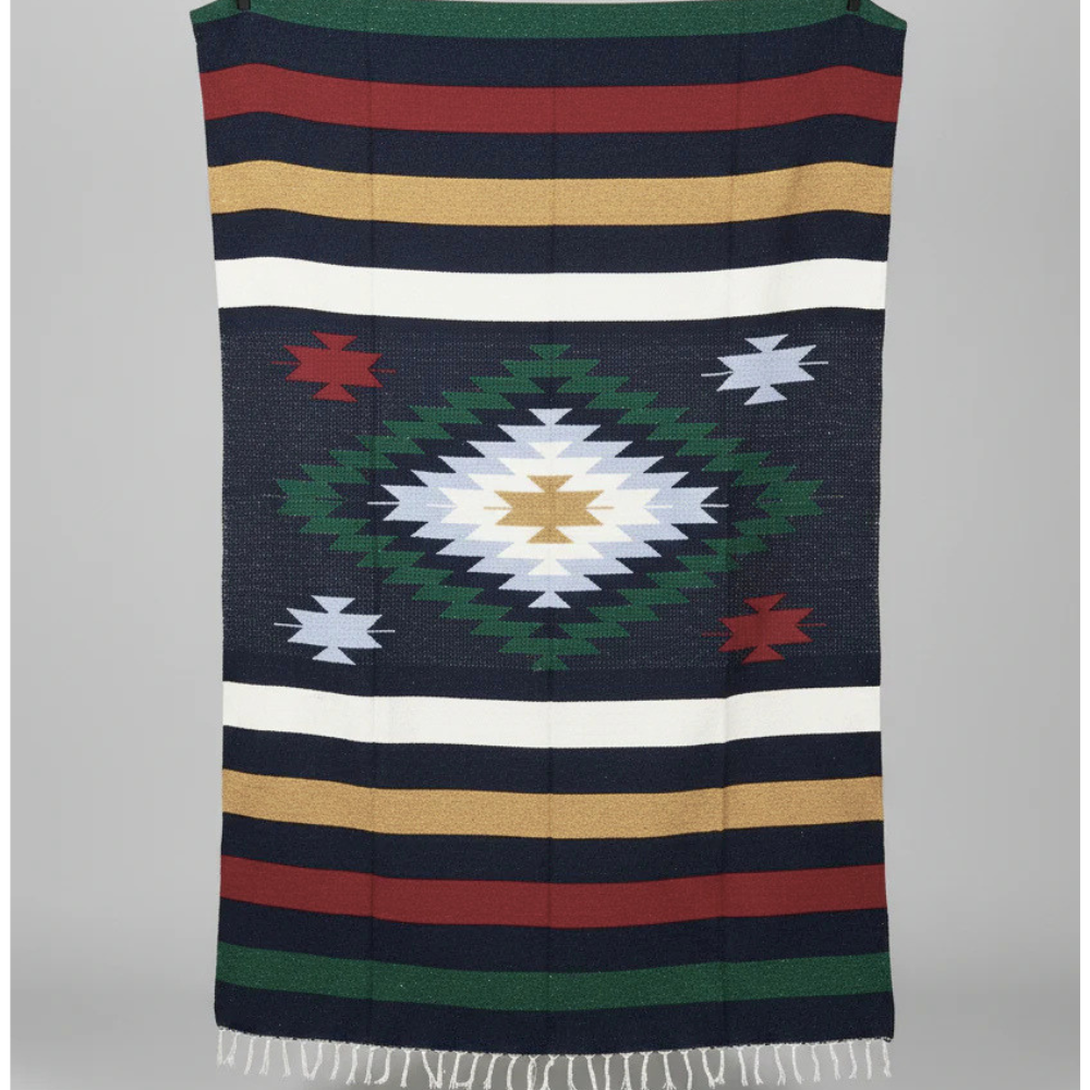 Mexican Diamond Blanket Cabo Azul