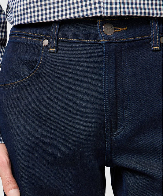 Wrangler Jeans Greensboro Mörkblå "Moonlight Rinse"
