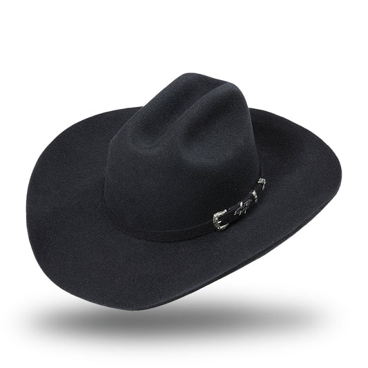 Cowboyhatt Houston Svart