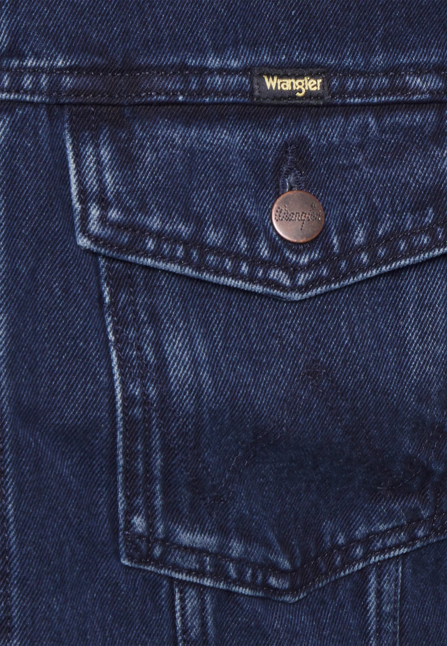 Wrangler Jeansjacka Western Coalblue Stone