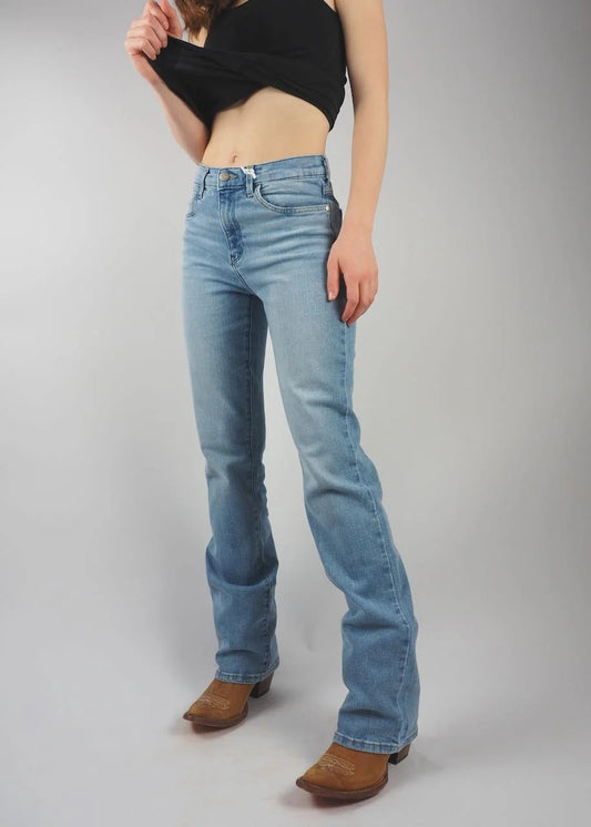 Wrangler Damjeans Bootcut Ljusblå "Southeast"