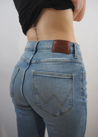 Wrangler Damjeans Bootcut Ljusblå "Southeast"