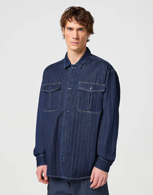 Wrangler Utanpåskjorta Casey Jones Denim
