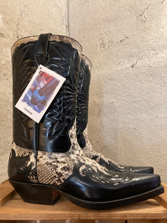 Primeboots Ormskinn/Läderboots Western st. 45